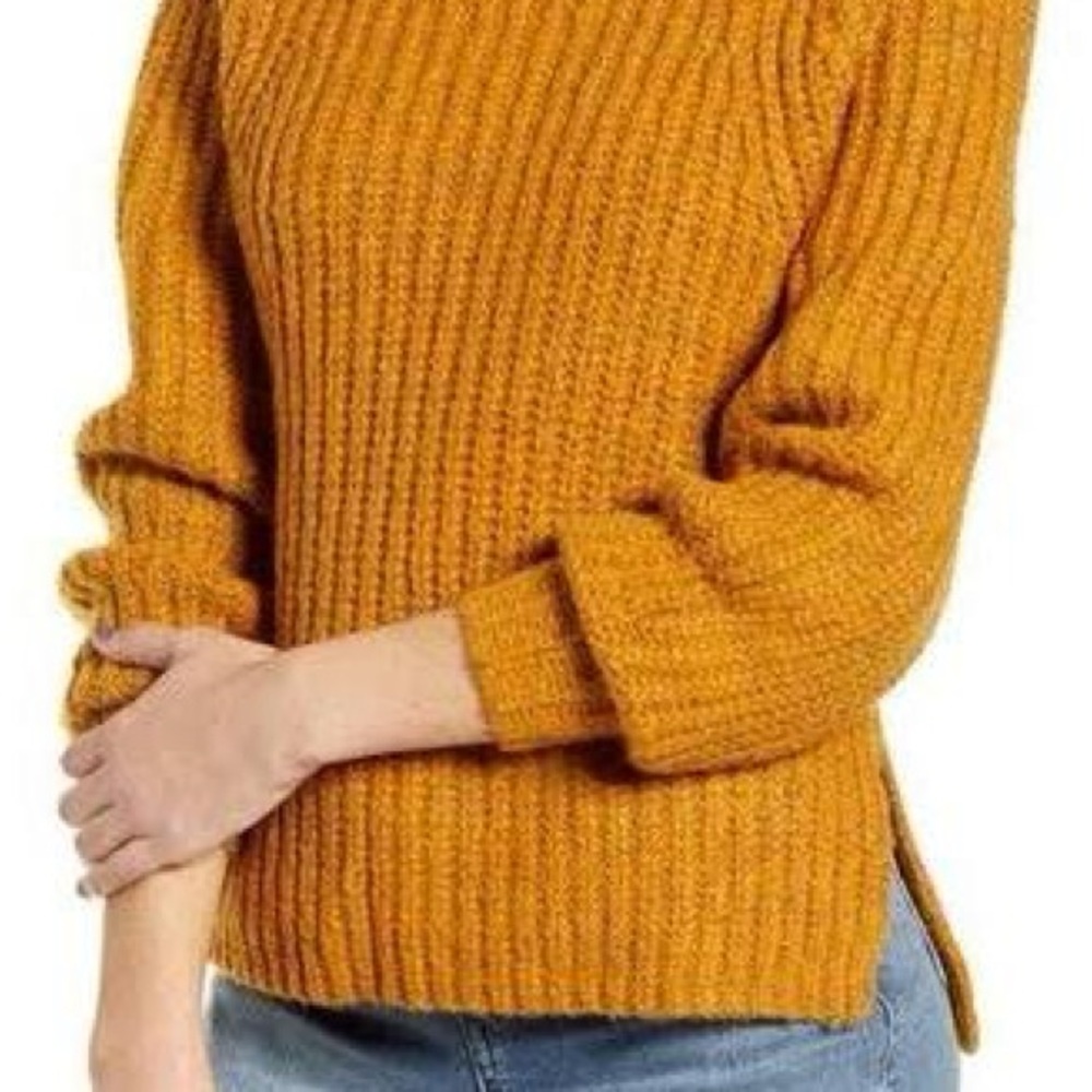 Nordstrom Mustard Sweater